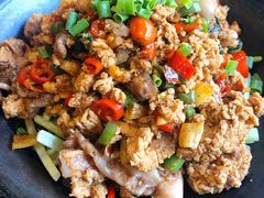 干锅鱼杂-湘肠香火锅店(团结湖店)