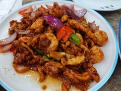 椒香虾仁爆鸡球-昱德来·天津菜(河西店)