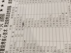 菜单-阿龙烧烤(广达路店)