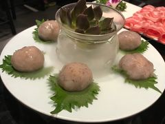 爆浆手打虾丸-捞王猪肚鸡火锅(财富中心店)