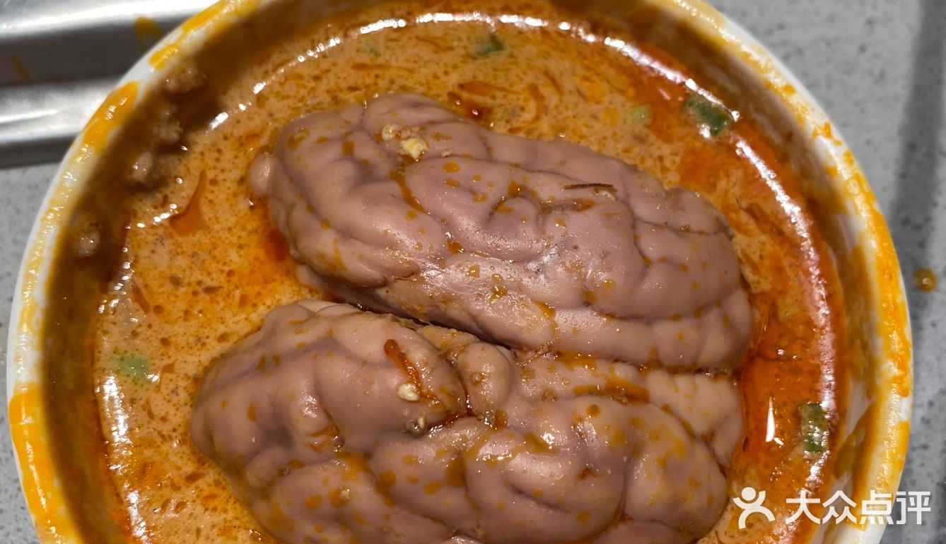 大家的海底捞必吃有什么？我先来：脑花[胜利]