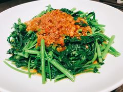虾酱空心菜-汤城小厨•粤菜•靓汤(苏州街店)