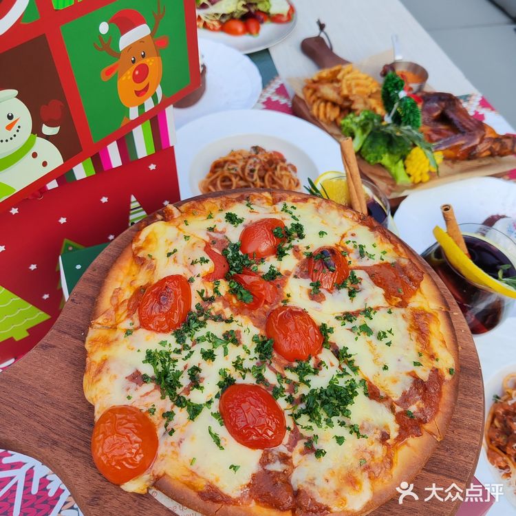 厦门音乐花园茶餐厅！圣诞氛围感满分！