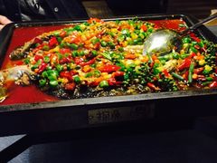 -探鱼·鲜青椒爽麻烤鱼(广州花都来又来店)