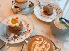 -深圳威尼斯英迪格酒店-邻芙花廊下午茶·NINFA GALLERY·蛋糕·咖啡