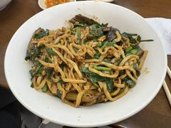 农家红炒长鱼炒面-三百碗宝应长鱼面(板仓街店)