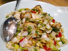 老虎菜拌扇贝-尚品家宴(槐荫店)