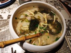 鸡汤鲜虾云吞-绿茶餐厅(乐峰广场店)