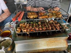-万家乐带皮五花肉烧烤(临淄大院店)