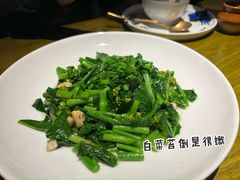 清炒白菜苔-一坐一忘云南菜(卓悦中心)