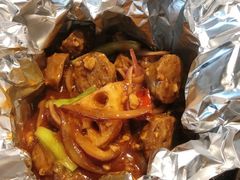 沙姜焗手打牛肉丸-潮粥荟·潮汕砂锅粥(槐房万达店)
