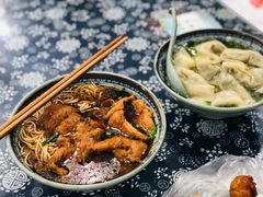 爆鱼排骨面-荣阳楼(山塘街店)