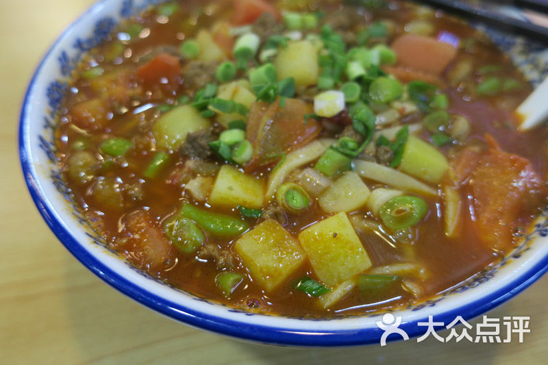 印象寧夏西部美食(華新店)-羊肉臊子面-菜-羊肉臊子面圖片-南京美食