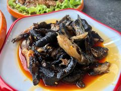 麻辣黑鸡爪-向外鱼乐·土菜·虹鳟鱼