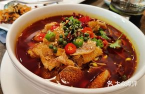 Sichuan-Style Boiled Bamboo Intestines