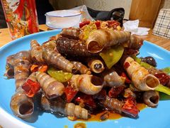 辣炒钉螺-丹东立强海鲜烧烤·牛B大串(星海店)