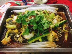 特色烤鱼-美味海鲜大排档(明发美食地标店)