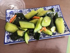 凉拌黄瓜-阿法柯柴火鸡羊肉面片馆