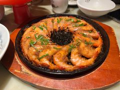 铁板蒜蓉虾-老淮安·淮安菜(周恩来纪念馆店)