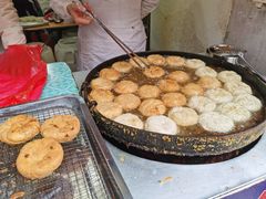 酥得掉渣炸肉饼-老字号新桥罗记肉饼店