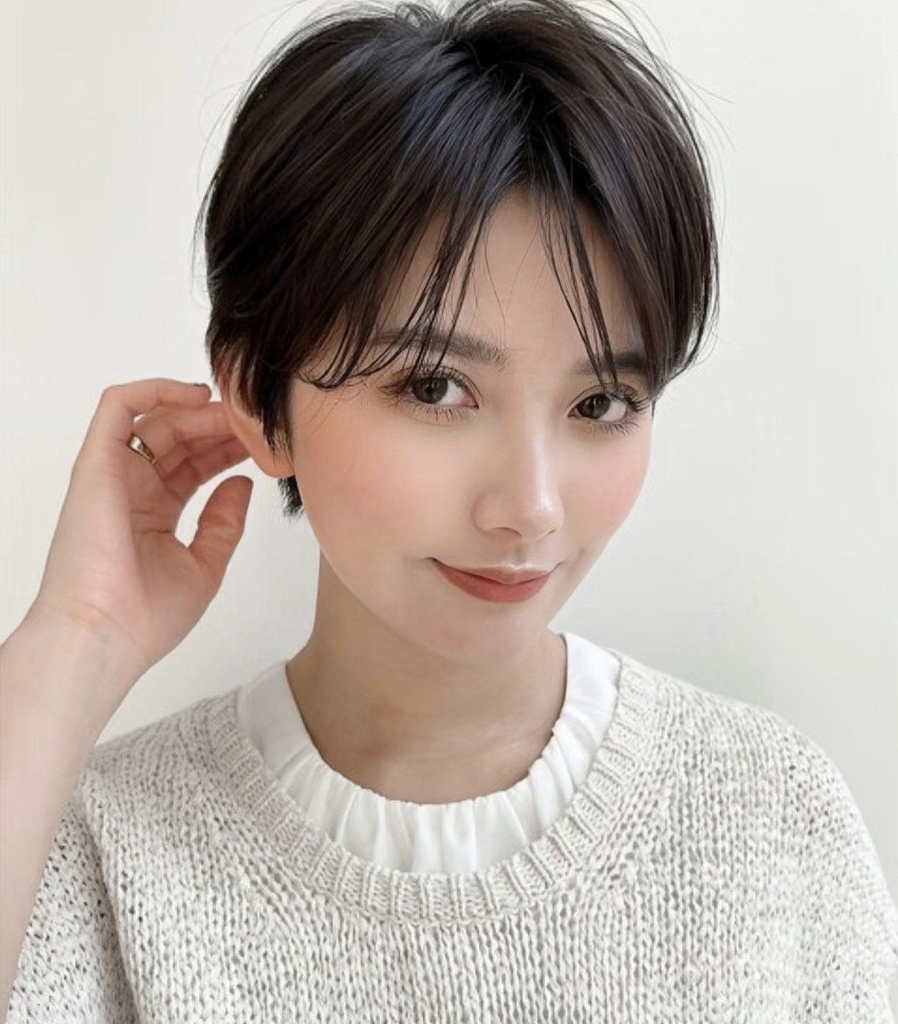 日系风清新小短发