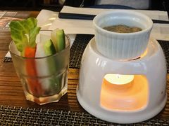 野菜条沙律伴鳀鱼酱-矶野水产(澳门逸园中心店)