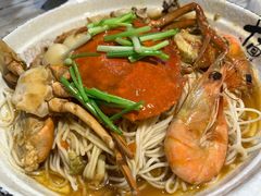 膏蟹拌面-十面欢腾·海鲜面·台式Bistro(长乐路店)