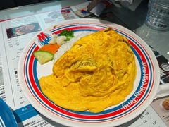 滑蛋包五香肉丁饭-敏华冰厅(平安金融中心店)