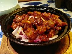 蒜香蜜汁排骨-绿茶餐厅(布吉万象汇店)