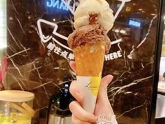 黑巧克力冰淇淋-LUNEURS月乐诗 冰淇淋咖啡(环贸店)