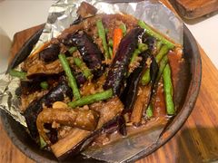 铁板茄子豆角-清晖小苑•顺德地方菜(壹海城店)