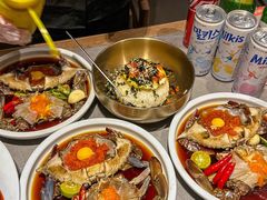 -草家酱蟹炭火烤肉店(珲春南路一店)