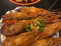 熟醉沼虾-三酉星·枫·山風与野菜(上海总店)