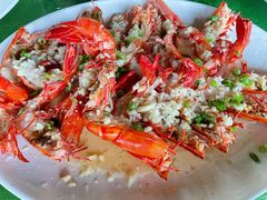 蒜蓉蒸九节虾-盛港湾海鲜食府(黄沙店)