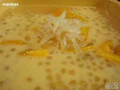 杨枝甘露特写-满记甜品(王府井北京市百货大楼店)