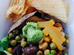 多味豆烤红薯配炸薯片-Lotso Lunch Box 草莓熊餐盒