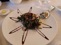 香醋火腿配菠菜-casamosaico卡萨马可意大利餐厅