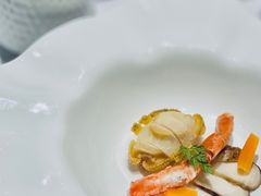 松茸鲍鱼配白芦笋浓汤-王品台塑牛排(成都万象城店)