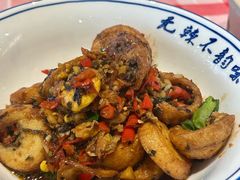 搓菜炒金钱蛋-笨豆腐居民楼菜馆•江西小炒(天津开发区店)
