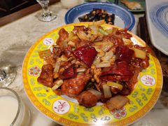 桃仁剔炒鸡-那家小馆•北京菜•烤鸭(中关村店)