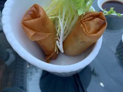 鲜虾芋蓉比春卷-悦湖公馆