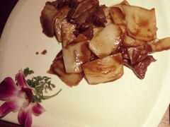 年糕炒牛仔骨-绿茶餐厅(华联万柳店)
