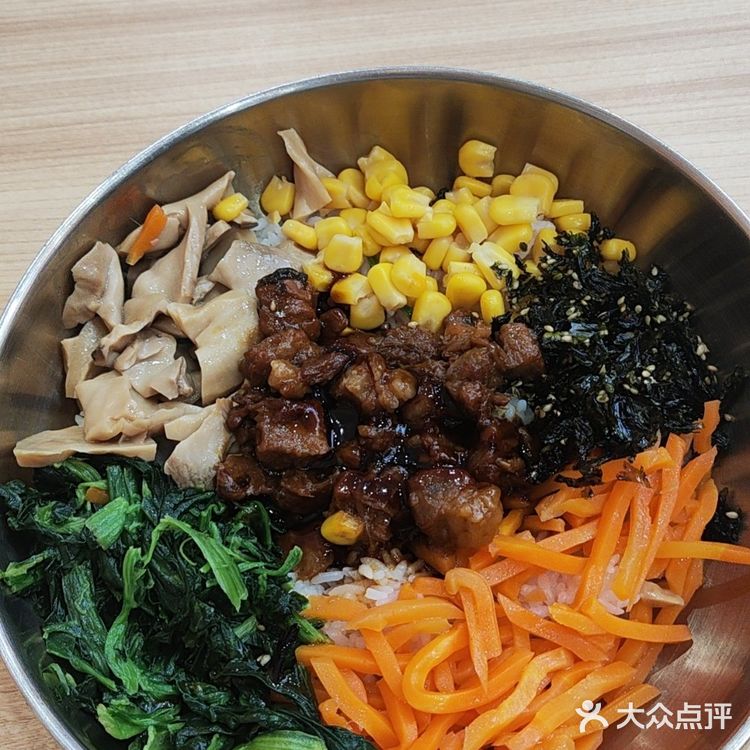 米村拌饭真的很好吃，如果夏天能有冷面就更好了