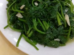 蒜蓉炒番薯叶-电白鸭粥店(下沙二坊88号店)