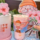 爷爷不泡茶你是懂浪漫的🌸樱花限定饮品绝了‼️