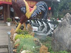 -头上红煨盐鸡·非遗院子餐厅