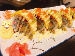 芒果鳗鱼加州卷-名人浅草屋料理(包河万达店)