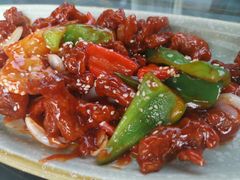 百合菠萝酥牛柳-津菜宋记老房子(鼓楼店)