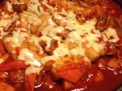 奶酪海鲜炒米条-包装马车·韩国料理·포장마차