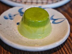 自制招牌抹茶布丁-大雄寿司(中华广场店)